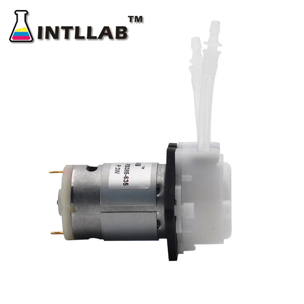 Peristaltic Pump 12V DC DIY  Liquid Dosing Pump for Aquarium Lab Analytical