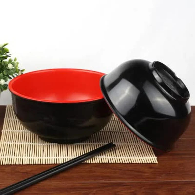 New Advanced Anti Drop Rice Bowl MelamineTableware Japanese Style Bowl Imitation Porcelain Bowl Melamine Dishware Rice Bowl