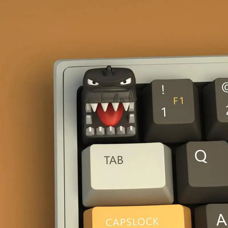 Keycaps Original Factory Height Resin Material Mechanical Keyboard 3d Personalized Keycaps Suitable Male Female Birthday Gifts